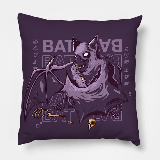 Killer Bat Pillow by ffsfikri