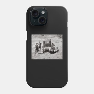 Oregon or Bust, 1936. Vintage Photo Phone Case