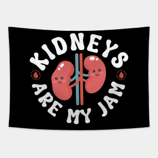 Kidneys Are My Jam Tapestry