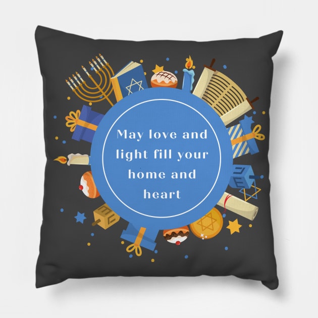 Love and Light Pillow by SquirrelQueen