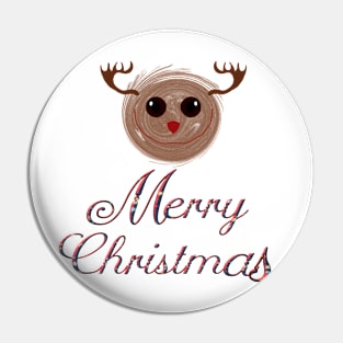 Marry Christmas Pin