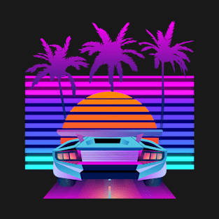 80s - 80s Car - 80s Retro - 1980s Style T-Shirt