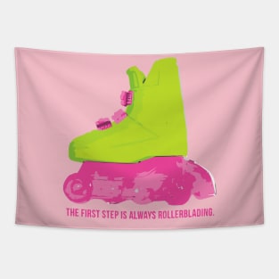 The First Step Is Always Rollerblading | Barbie 2023 Tapestry