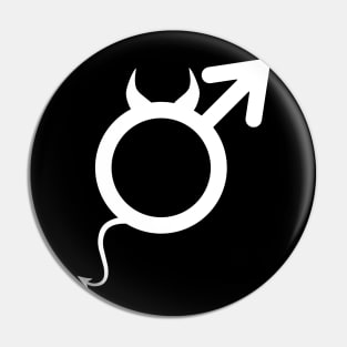 devil gift man symbolic Pin