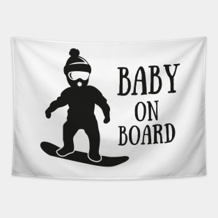 baby on board Tapestry