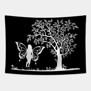 Nature Wildlife Butterfly Fairy Tapestry