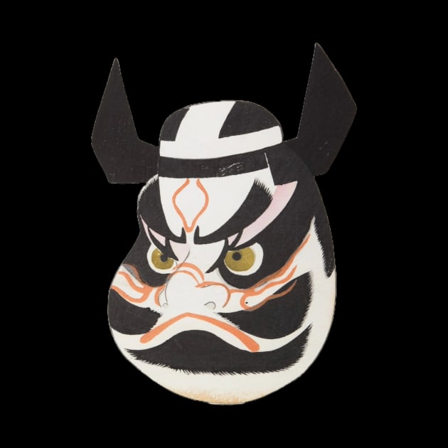 Japanese Yokai Mask Demon Oni by TV Dinners