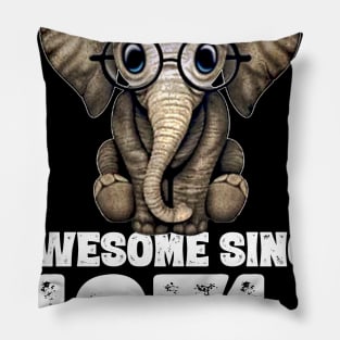 Awesome since 1971 49 Years Old Bday Gift 49th Birthday Pillow