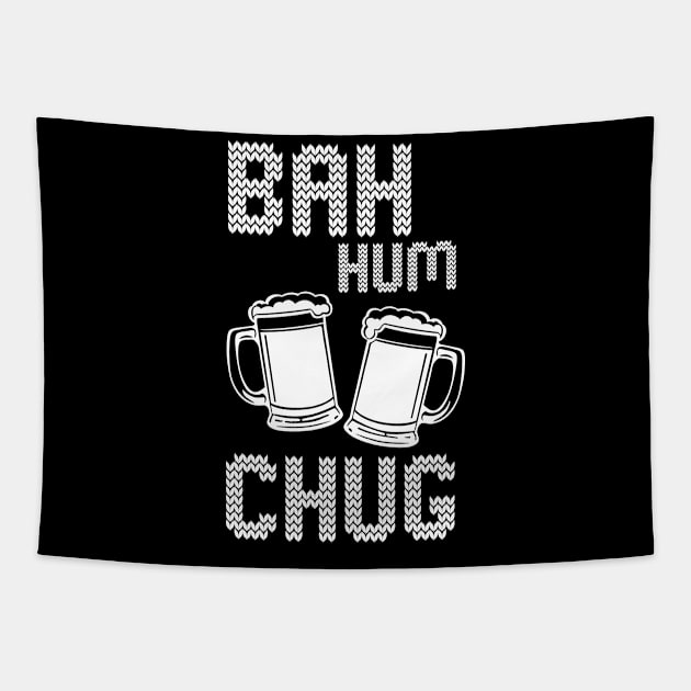 Bah Hum Chug Tapestry by Blister