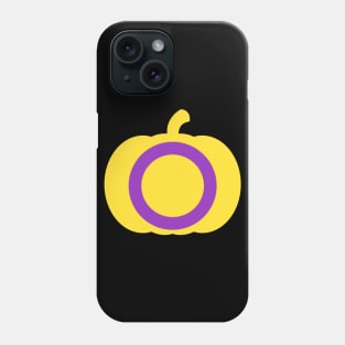 Halloween Pumpkin LGBT Flag Intersex Phone Case