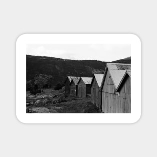 Norwegian Boat Houses Magnet