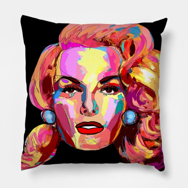 Jane Russell Pillow by mailsoncello