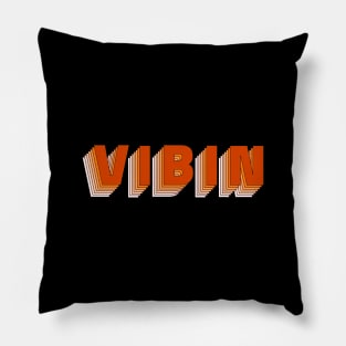 VIBIN warm colours red-orange design Pillow