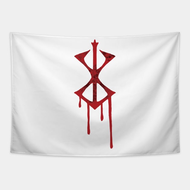 Berserker Symbol Tapestry by NineWorldsDesign