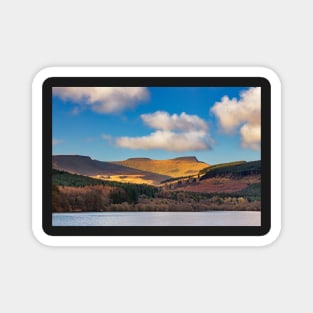 Corn Du and Pen y Fan from Pentwyn Reservoir Magnet