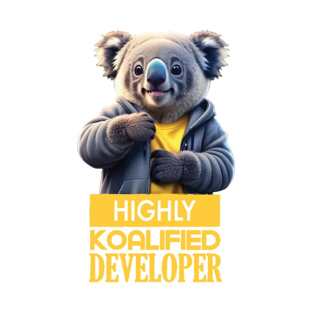 Just a Highly Koalified Developer Koala by Dmytro