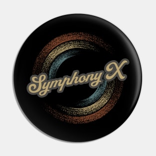 Symphony X Circular Fade Pin