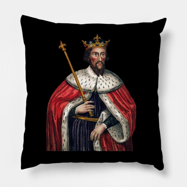King Alfred Pillow by RoyalCougar