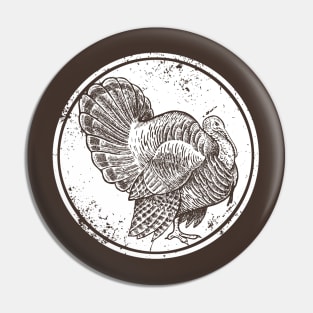 Vintage Turkey Pin