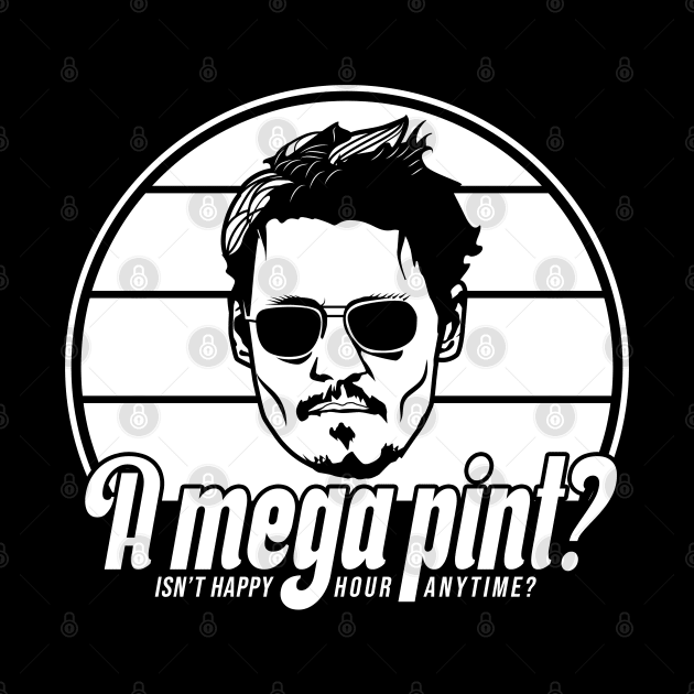 A mega pint? Isn't happy hour anytime? Johnny Depp! by ActiveNerd