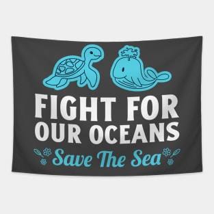 Save The Ocean Climate Change Tapestry