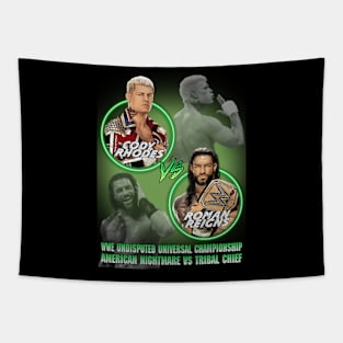 Rhodes vs Reigns 2 Tapestry