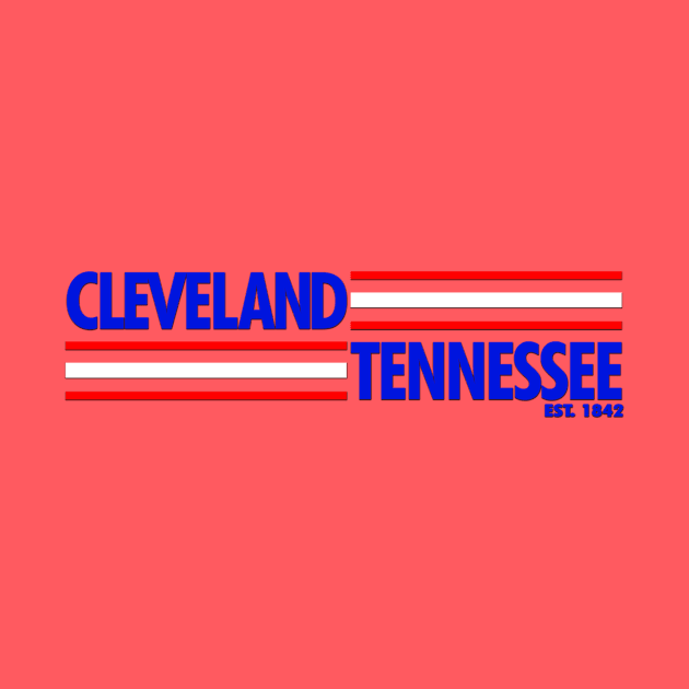 Cleveland Tennessee - Straight by BigOrangeShirtShop