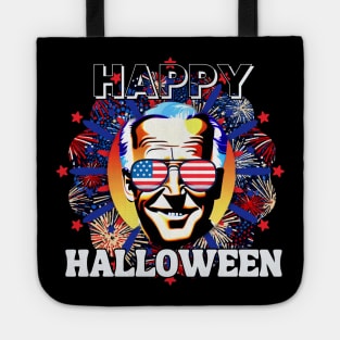 4th Of July Shirts Biden Happy 4th of July T-Shirt Tote