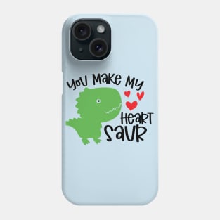 You Make My Heart Saur Phone Case