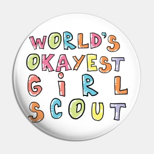 World's Okayest Girl Scout Gift Idea Pin