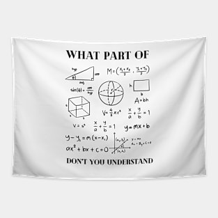 Math Teacher Tapestry