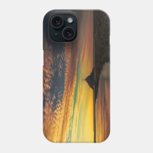 Sunrise at Mont St Michel Phone Case