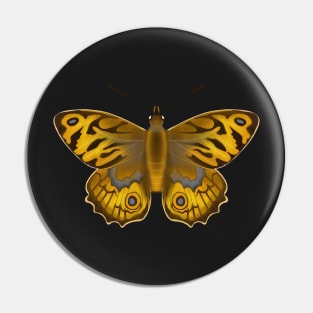 Yellow butterfly Pin