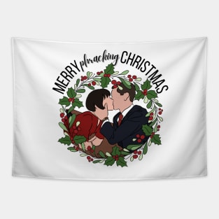 Merry Phracking Christmas Tapestry