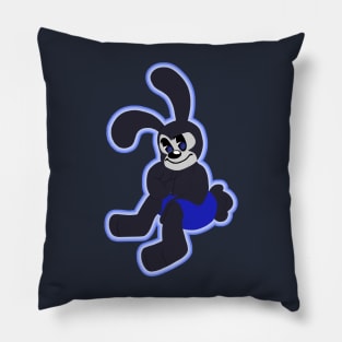 Lineartless Oswald The Lucky Rabbit Pillow