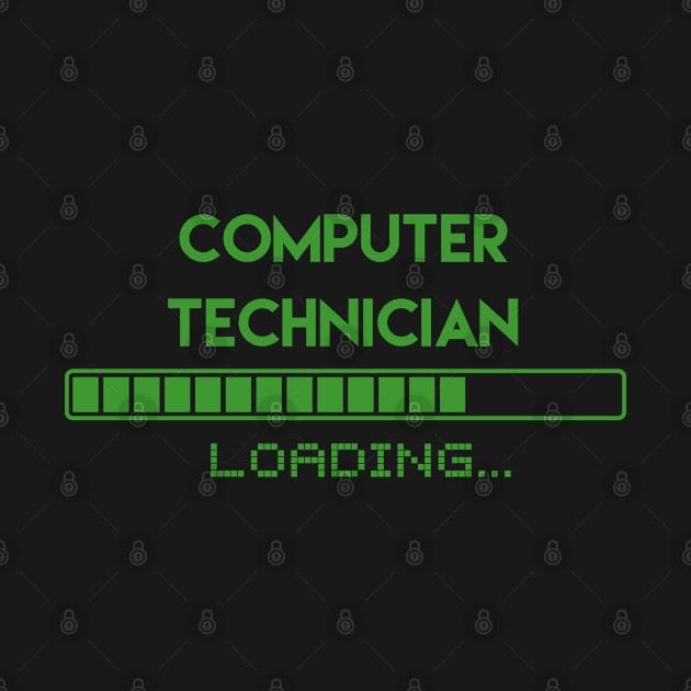 Computer Technician Loading by Grove Designs