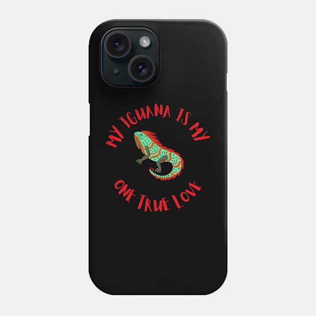 My one true love: My Iguana Phone Case by CreoTibi