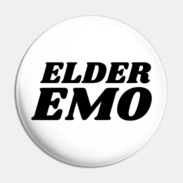 Elder Emo Pins sceneior Citizen It Wasn't a Phase Spider Webs -  Canada