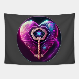 Key to The Heart Tapestry