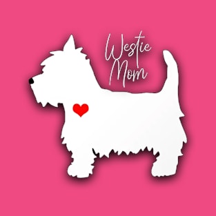 Westie Mom Design T-Shirt