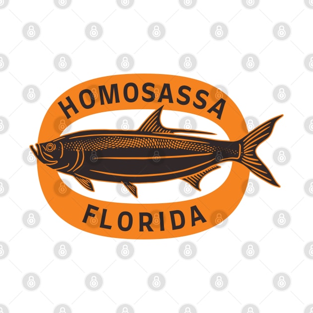 Homosassa Florida Tarpon Fishing by Eureka Shirts