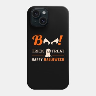 BOO! - A happy Halloween Design Phone Case