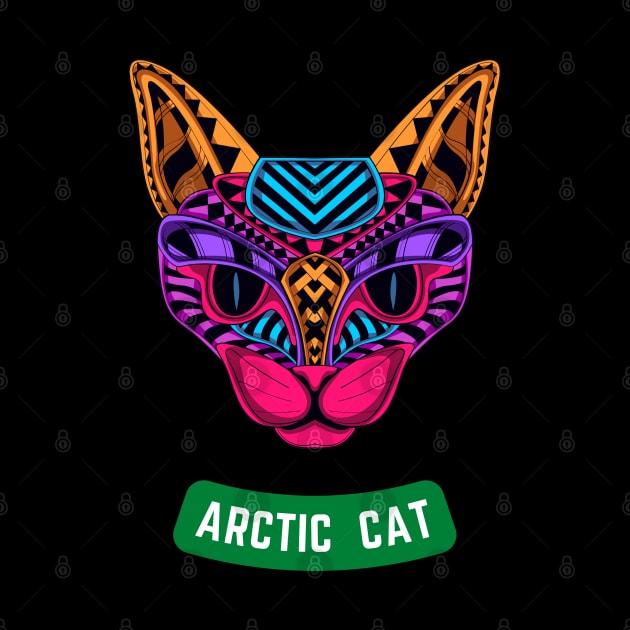 Arctic Cat Design With Stunning Colors by Dippity Dow Five