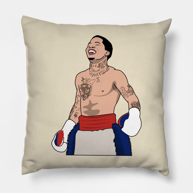 gervonta the tank Pillow by rsclvisual