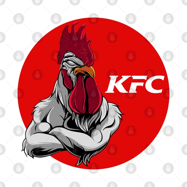 Kentucky Fighting Chickens by INLE Designs