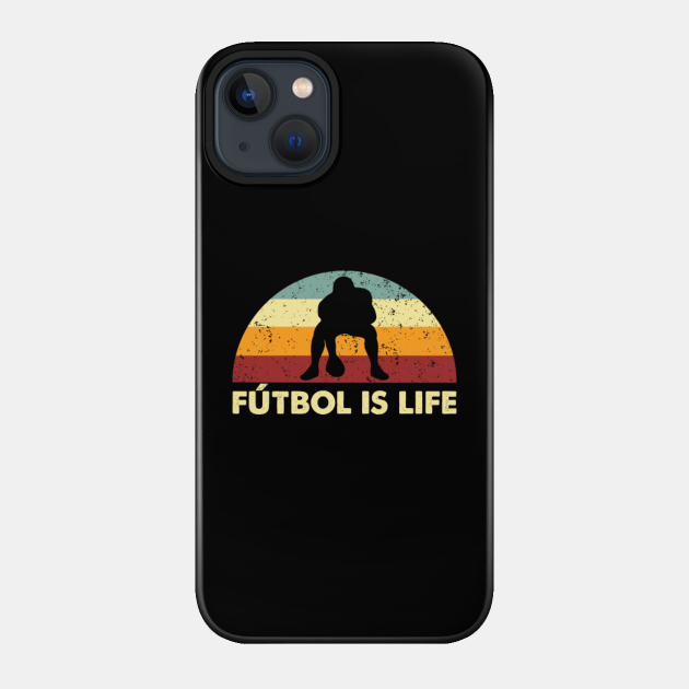 Retro American Football Is Life - Ted Lasso - Phone Case