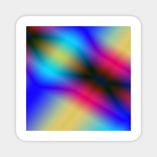 multicolored texture art Magnet