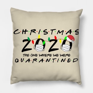 Christmas 2020 Quarantined Christmas Gift Pillow