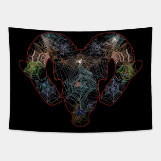 Web Head Mountain Goat v3 Tapestry