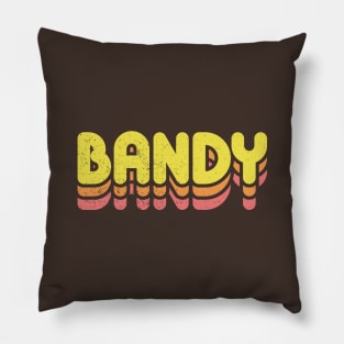 Retro Bandy Pillow